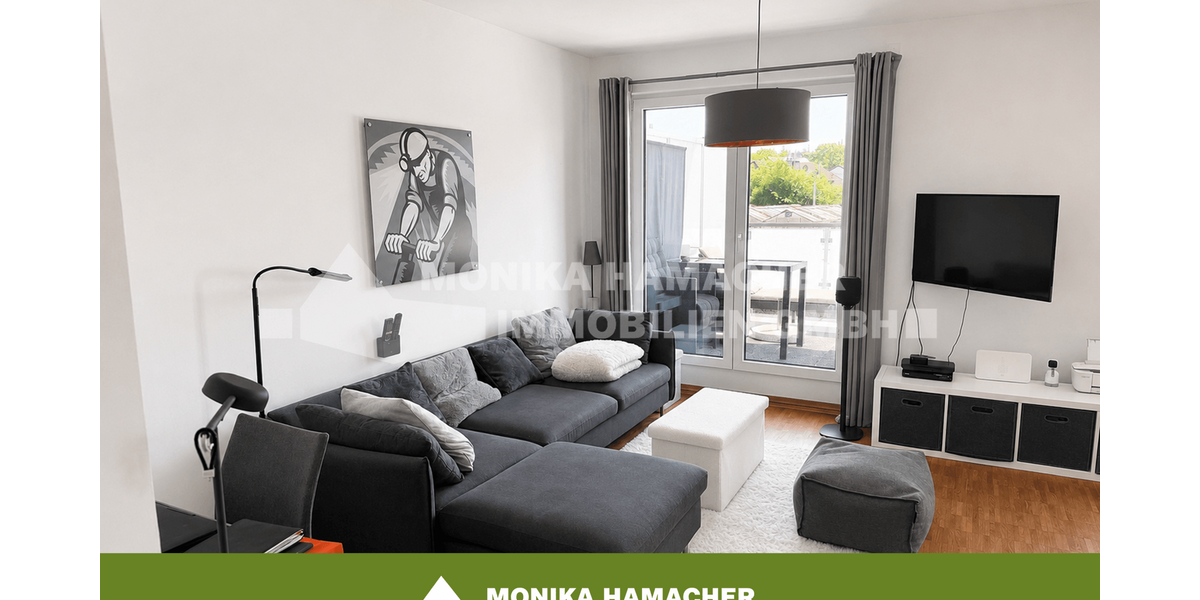 Etagenwohnung Köln Kalk - 2 Zimmer, 57 m&sup2;, 850&euro; | Angebot:27136570