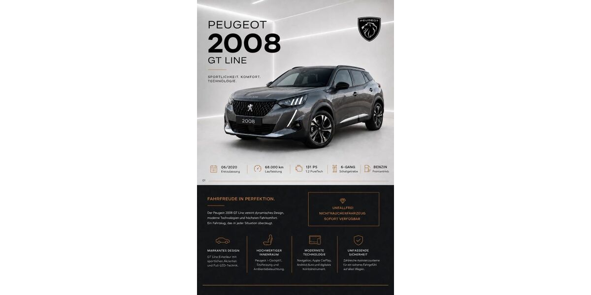 Peugeot 2008 68.000 km 14.000 &euro; Köln 50735