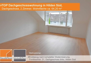 Wohnung Hilden Pungshaus - 2 Zimmer, 64 m&sup2;, 706&euro; | Angebot:27013642