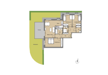 Wohnung Leverkusen Alkenrath - 4 Zimmer, 104 m&sup2;, 1.495&euro; | Angebot:26777276