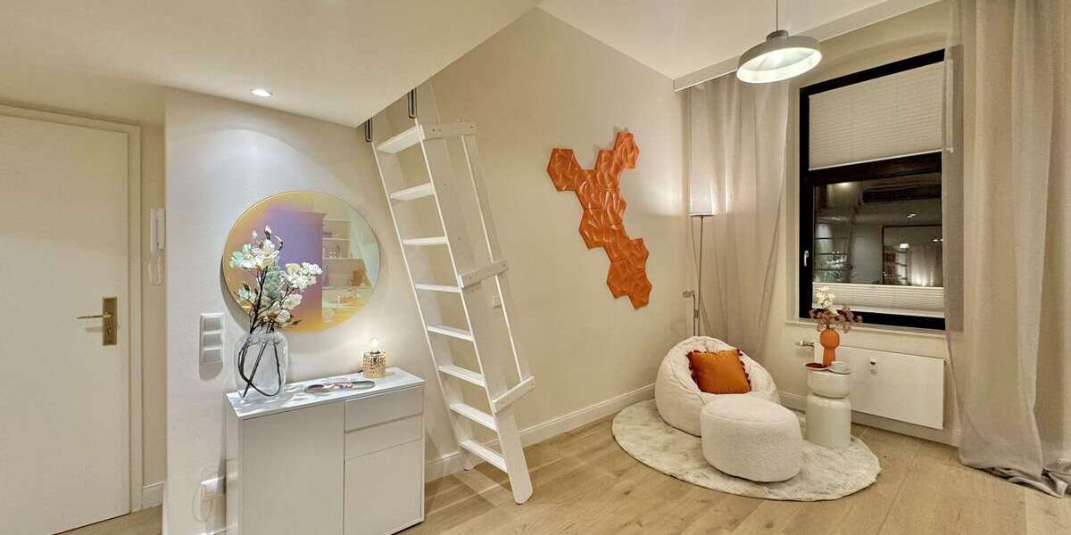 Etagenwohnung Köln Ehrenfeld - 1 Zimmer, 38 m&sup2;, 1.085&euro; | Angebot:27317118